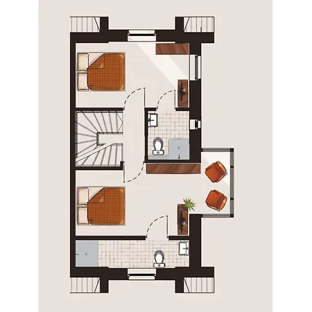 Ferienhaus Duenenhuus West Modern Retreat